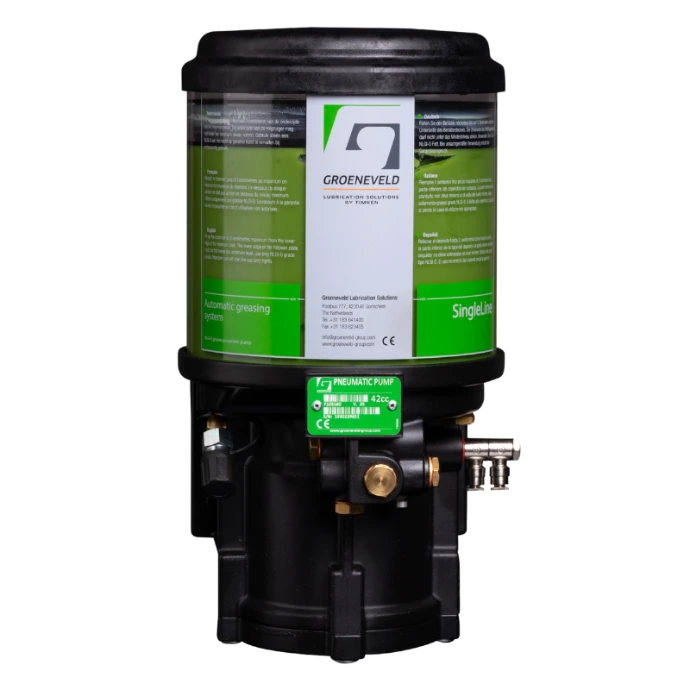 Groeneveld SingleLine automatic lubrication system