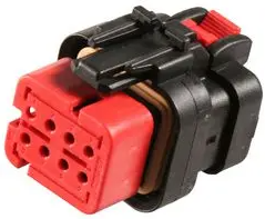 [F127305] 8 Pin Male Pump Plug Tyco kit